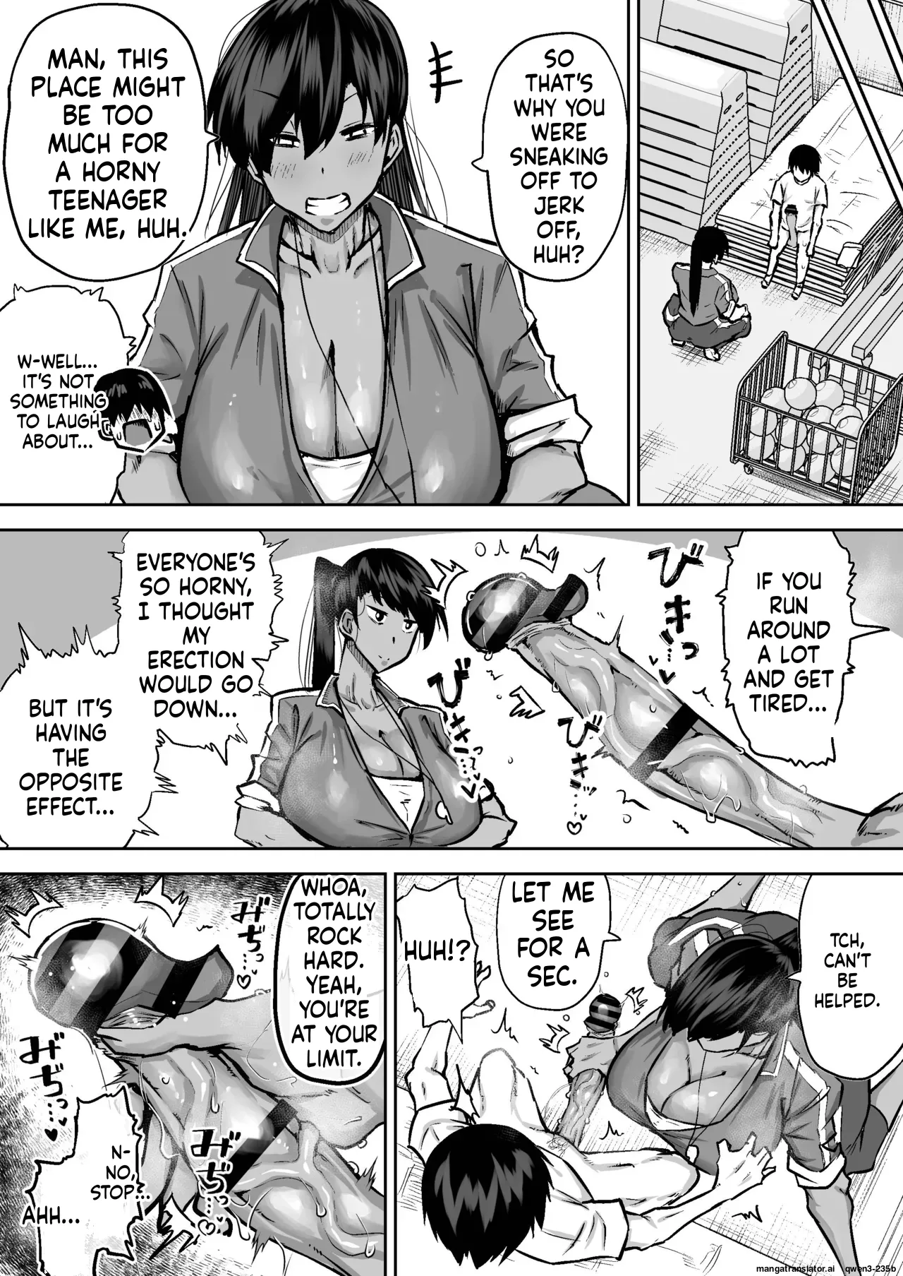 Teacher. Everyone's jerking off way too much and I can't concentrate on class. Can I get someone to jerk me off and make me cum? page 195