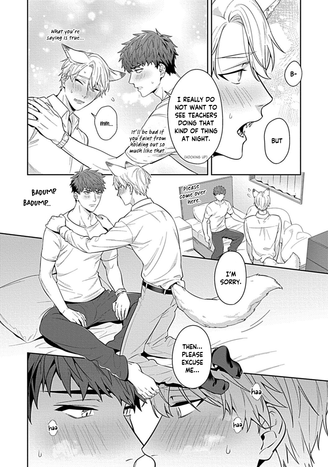 Teacher, Meals on the Bed page 16