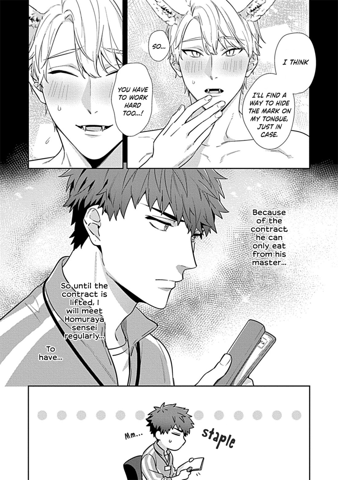 Teacher, Meals on the Bed page 41