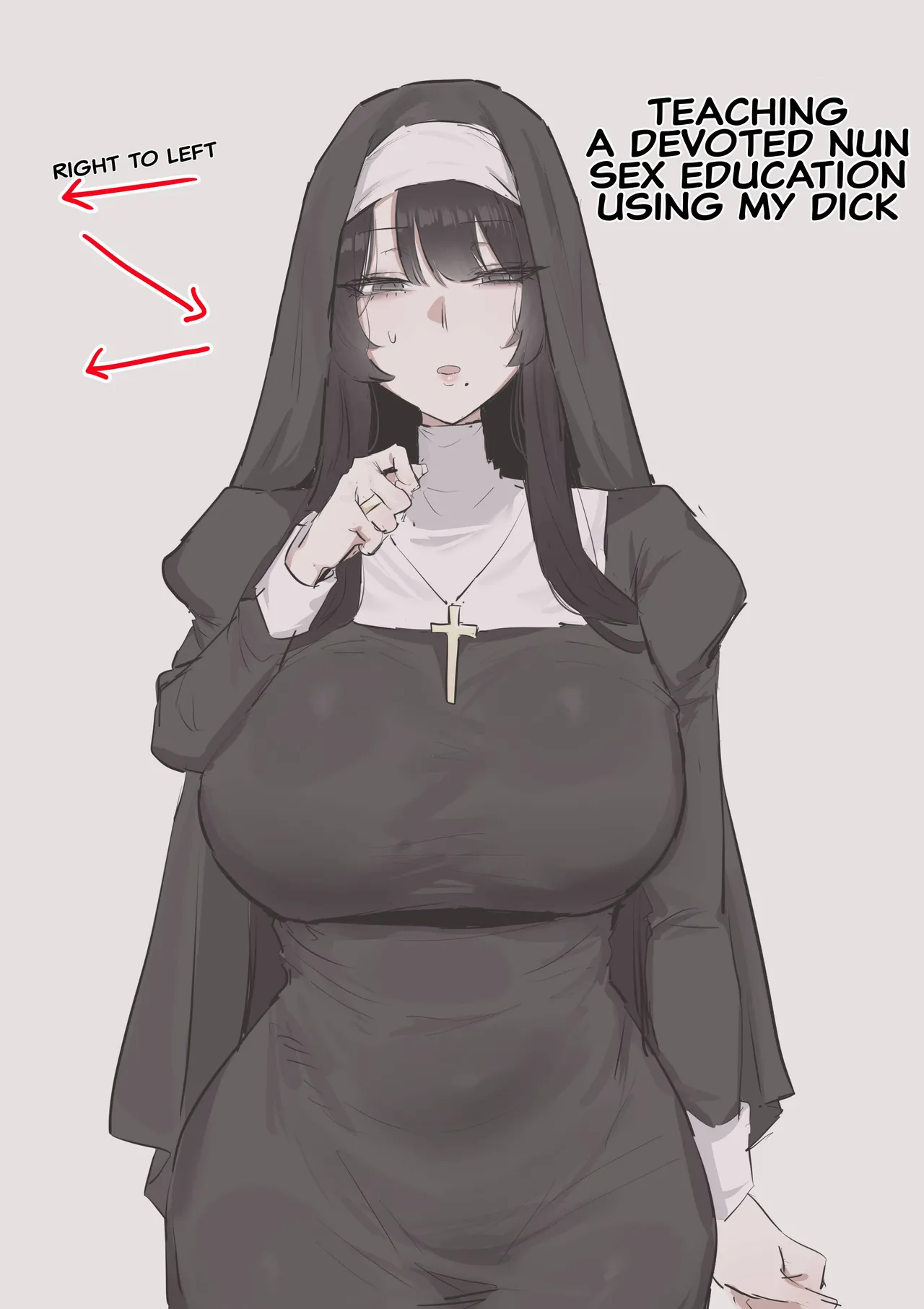 Teaching a devoted nun sex education using my dick page 1