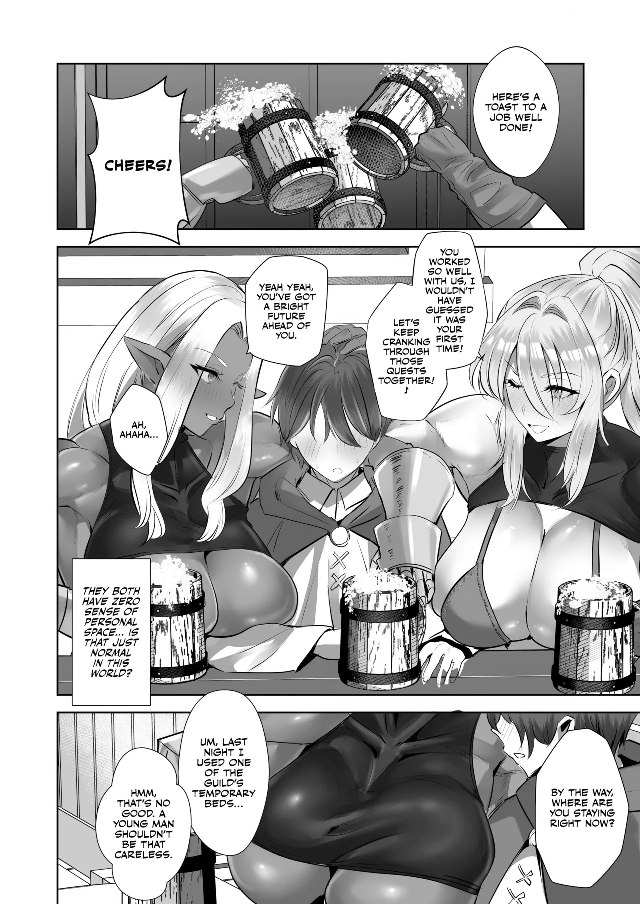 Teisou Gyakuten Deka Isekai Tensei ~Yarimoku  Onna Boukensha PT ni Tsukamatte Shimaimashita~ page 8
