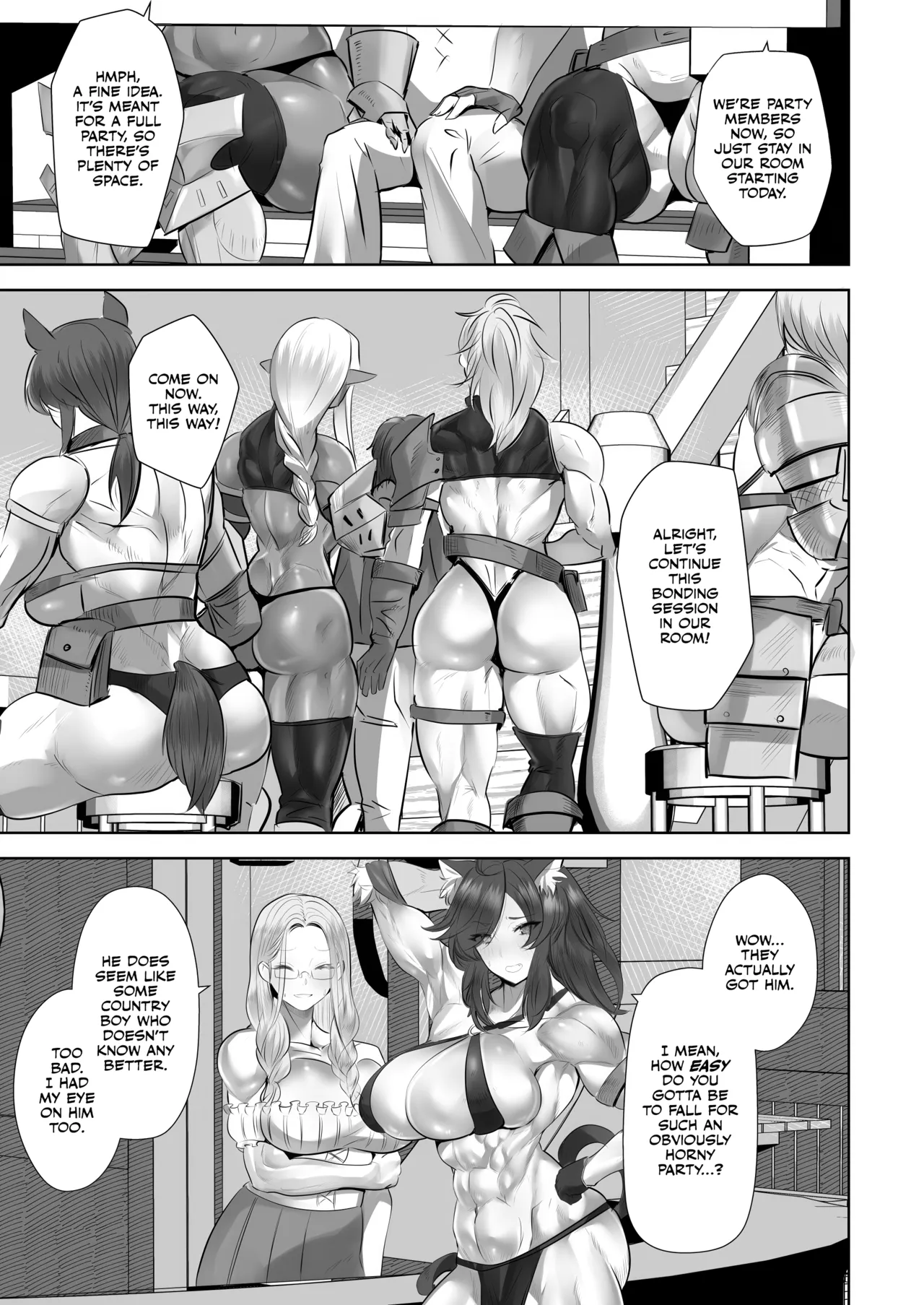 Teisou Gyakuten Deka Isekai Tensei ~Yarimoku  Onna Boukensha PT ni Tsukamatte Shimaimashita~ page 9