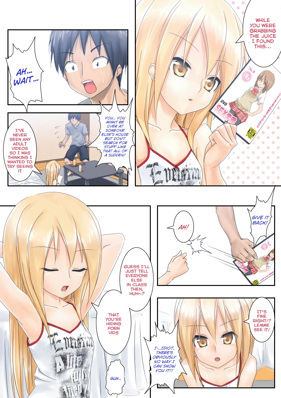 Teme Benkyou OshiERO yo! page 3