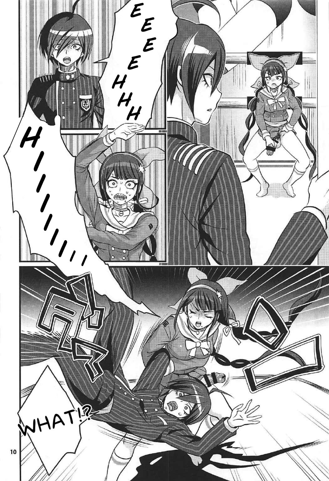 Tenko wa Chinko ga Haetemo Danshi no Anal nanka ni Zettai Makemasen! page 9