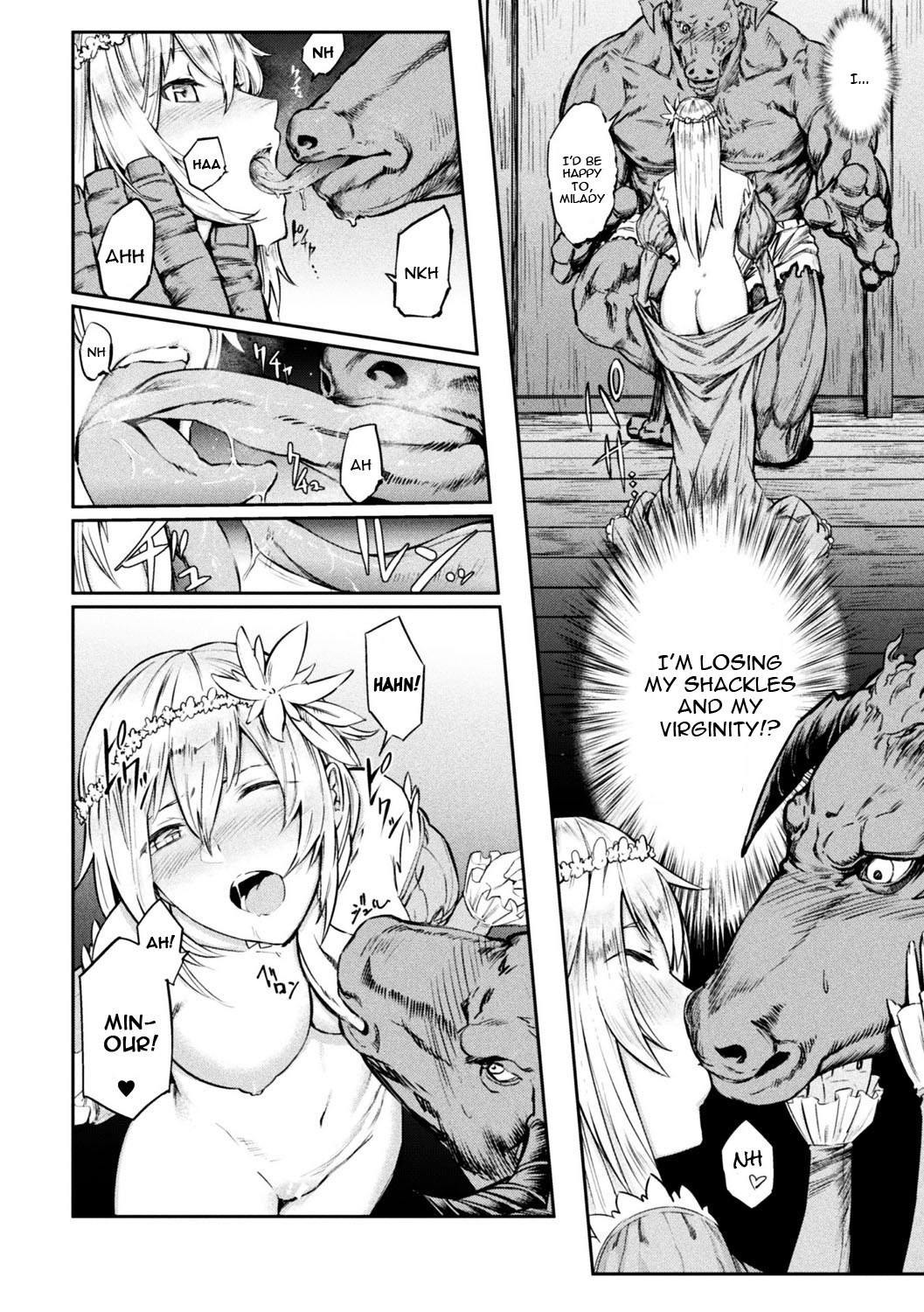 Tensei Shite Minotauros ni Natta Ojou-sama ni Semarareta ken page 4