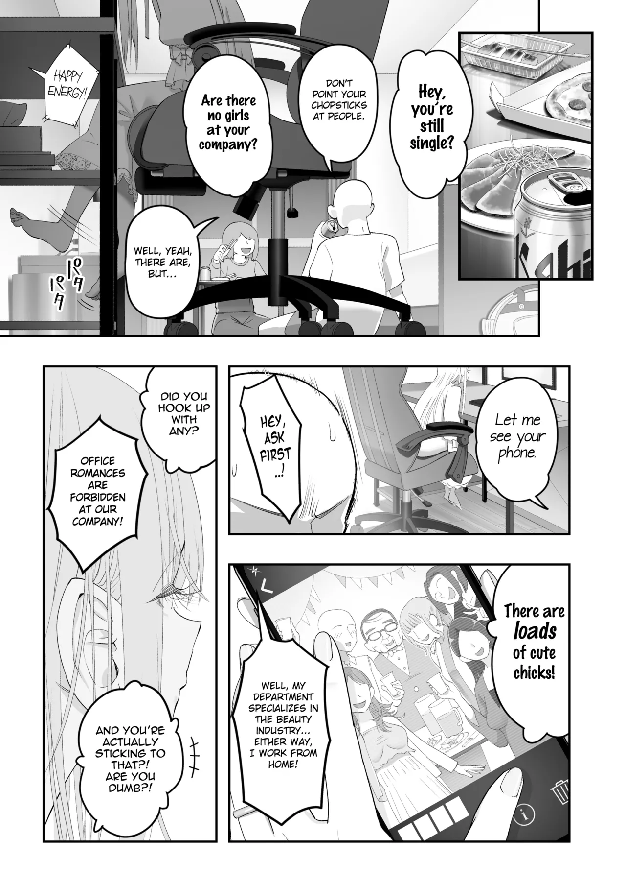 Tenshi ga Ie ni Tomari ni Kita (Sairai). page 105