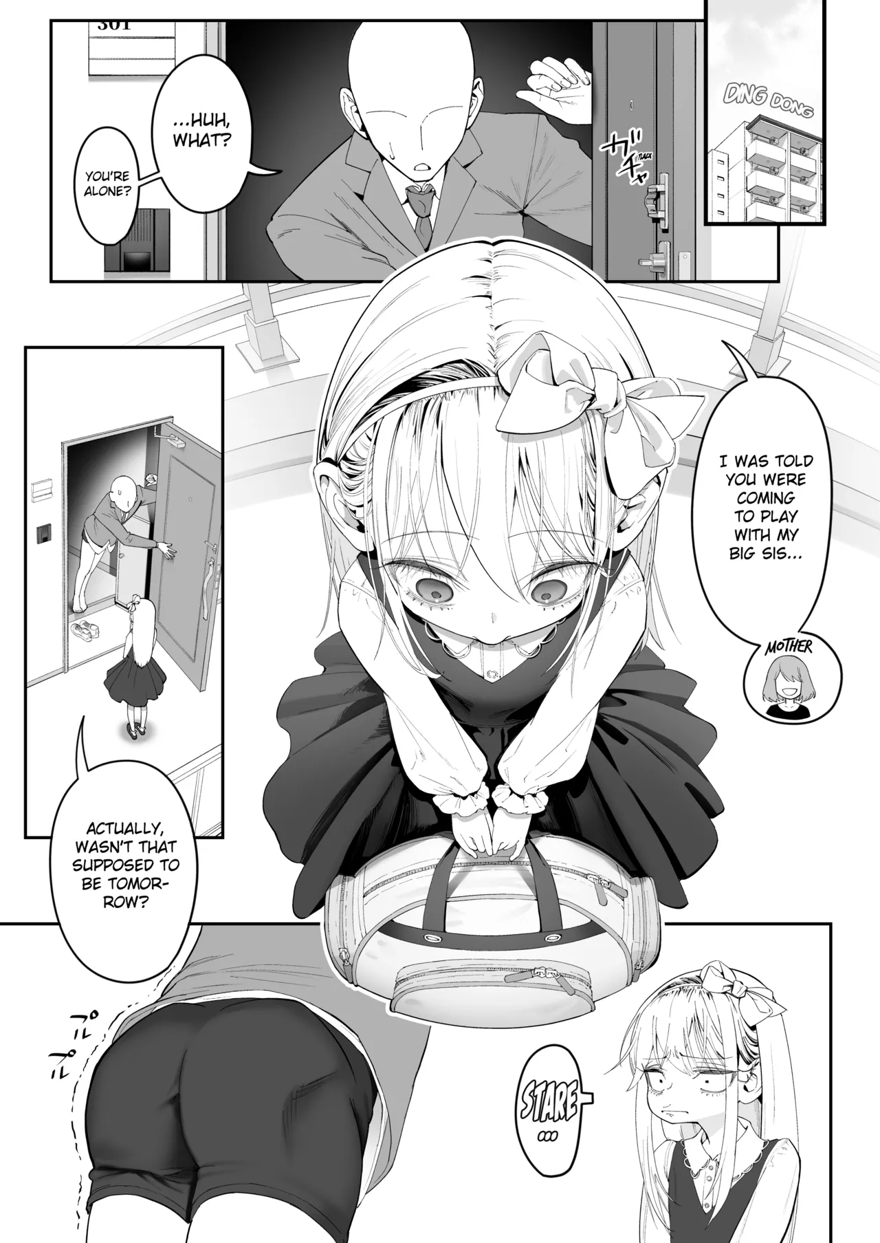 Tenshi ga Ie ni Tomari ni Kita (Sairai). page 3