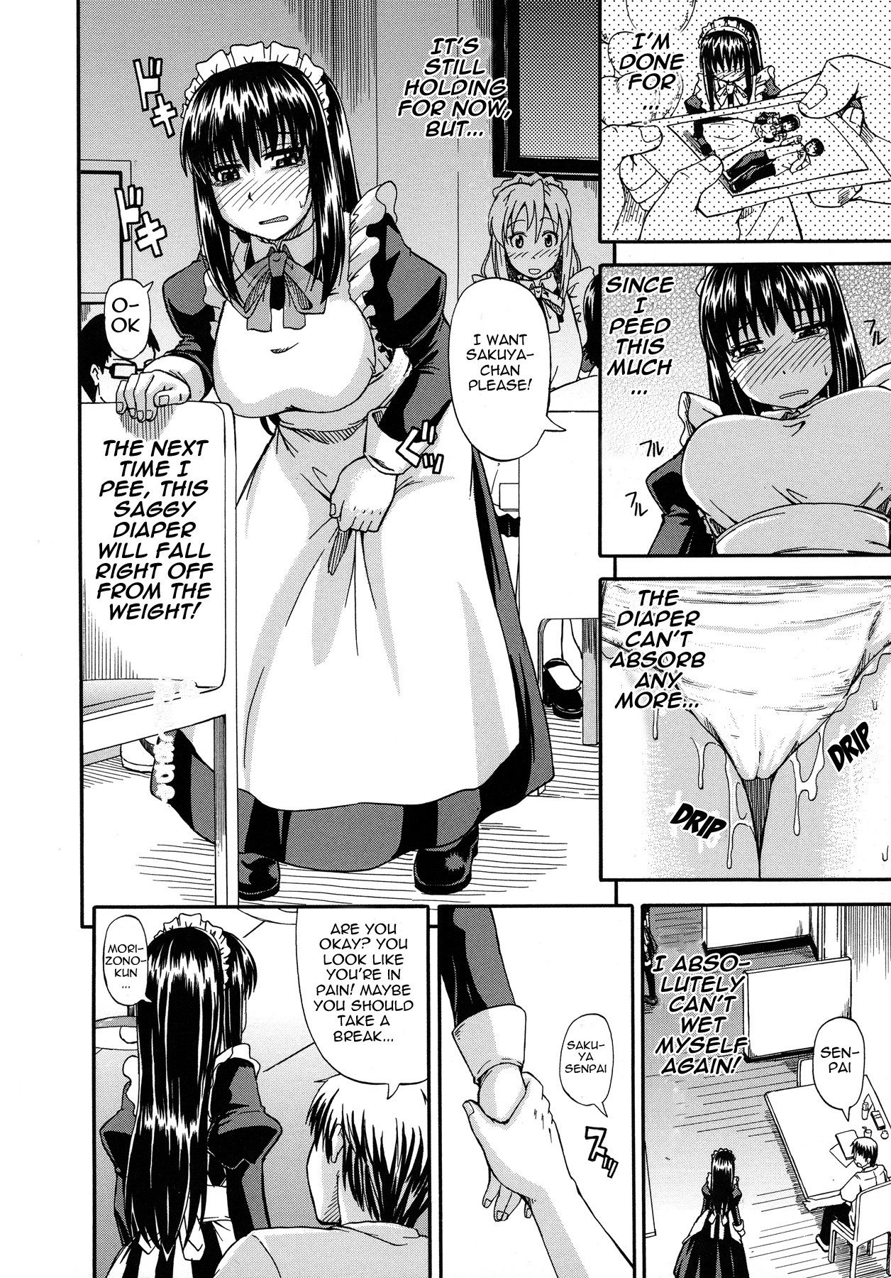 Tenshi no Oshikko - Maid Cafe/Diaper chapter page 12