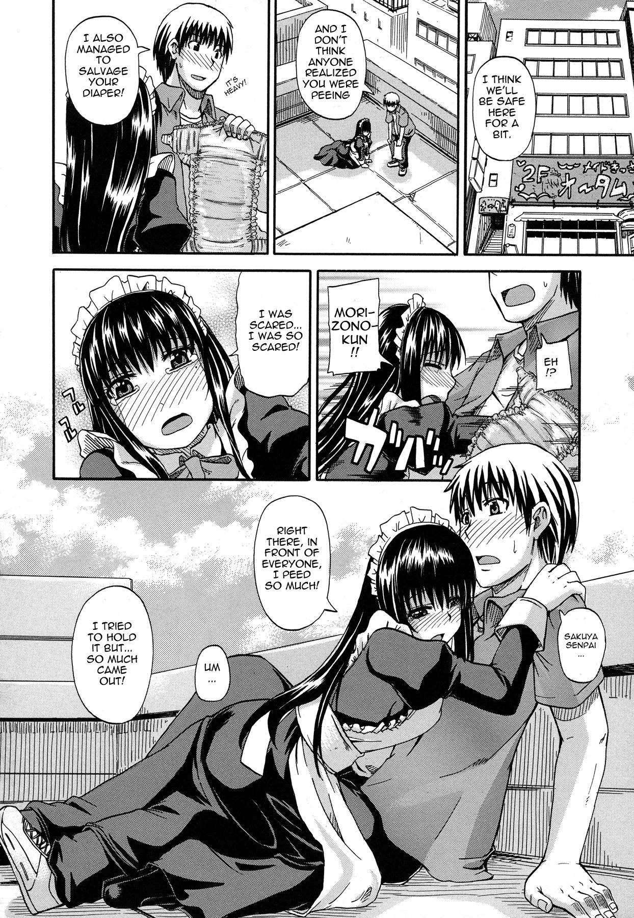 Tenshi no Oshikko - Maid Cafe/Diaper chapter page 20