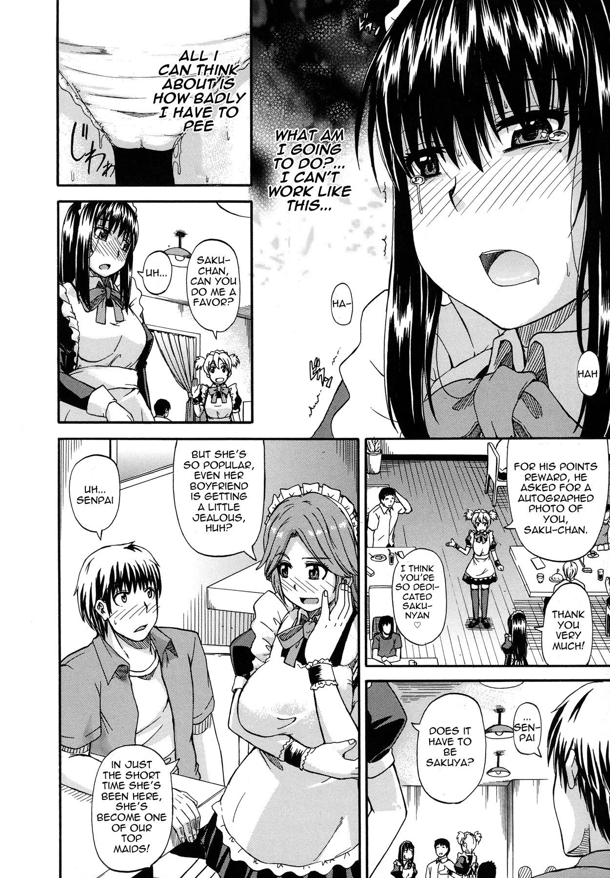 Tenshi no Oshikko - Maid Cafe/Diaper chapter page 8