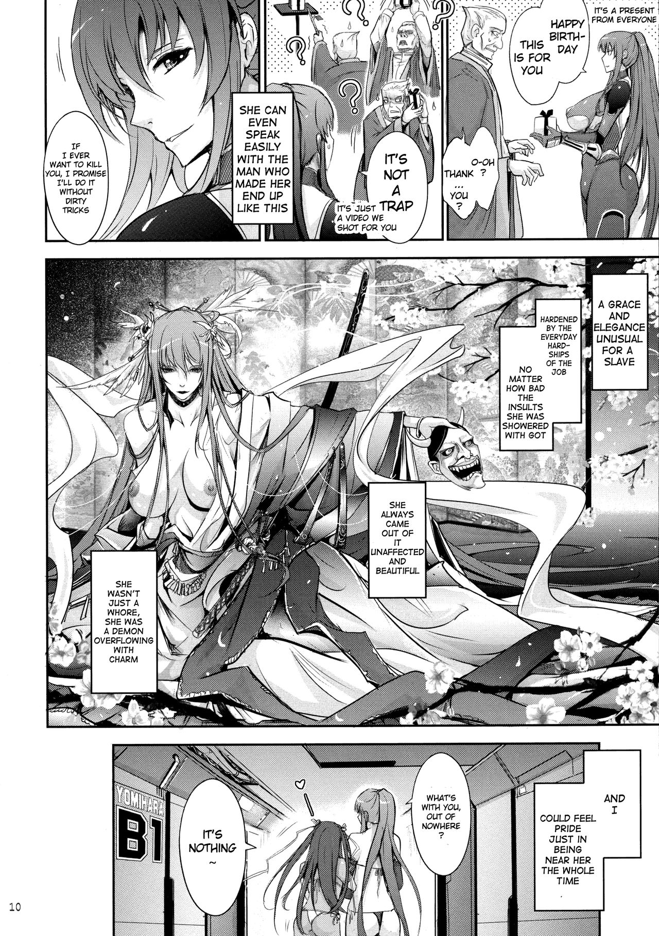 TENTACLES Reijou Akiyama Rinko no Mitsubako page 10