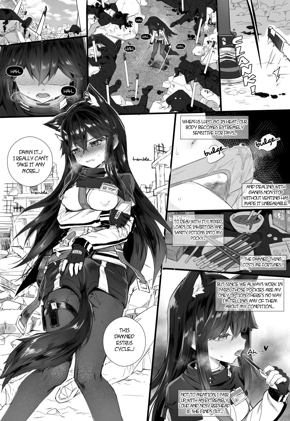 Texas×Exusiai(Arknights) - English page 2