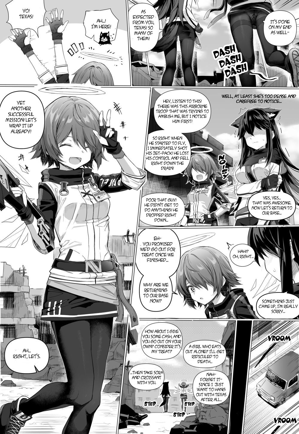 Texas×Exusiai(Arknights) - English page 3