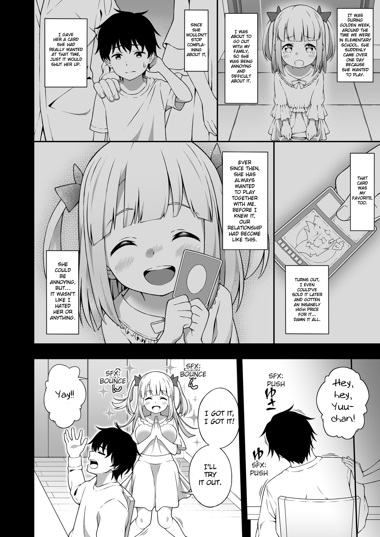 Thanks to Hypnotism, I had my Huge-Breasted Highschooler Childhood Best Friend in the Palm of my Hands page 11