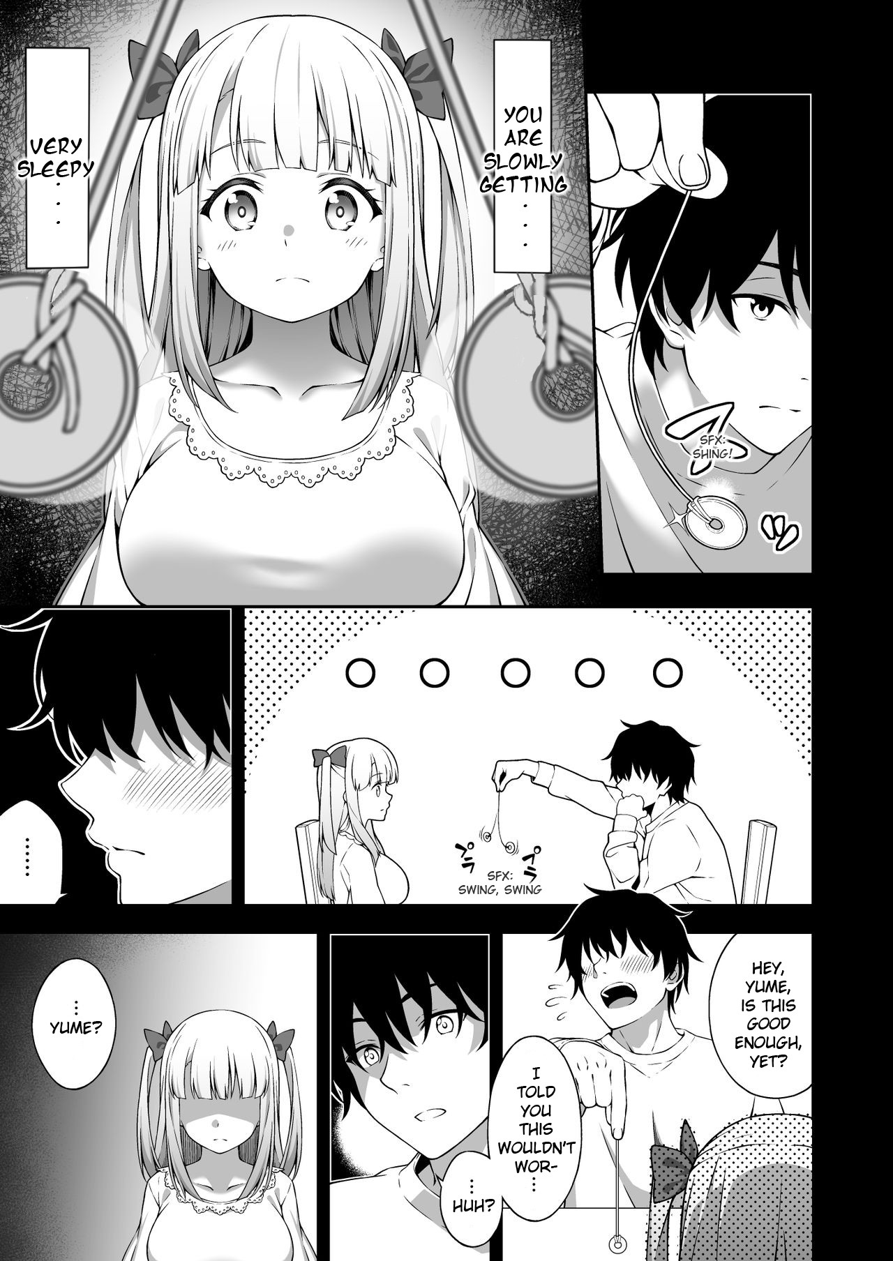 Thanks to Hypnotism, I had my Huge-Breasted Highschooler Childhood Best Friend in the Palm of my Hands page 12