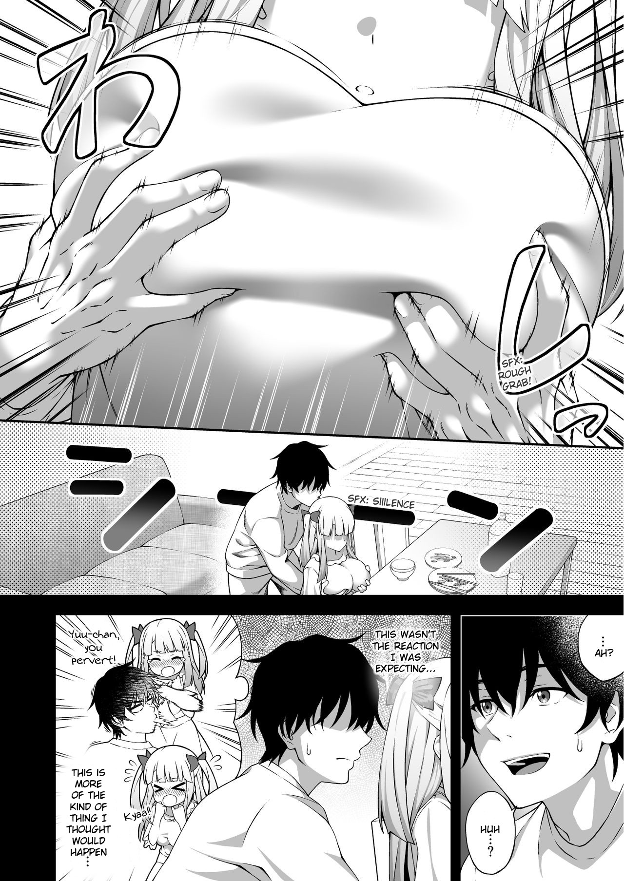 Thanks to Hypnotism, I had my Huge-Breasted Highschooler Childhood Best Friend in the Palm of my Hands page 15