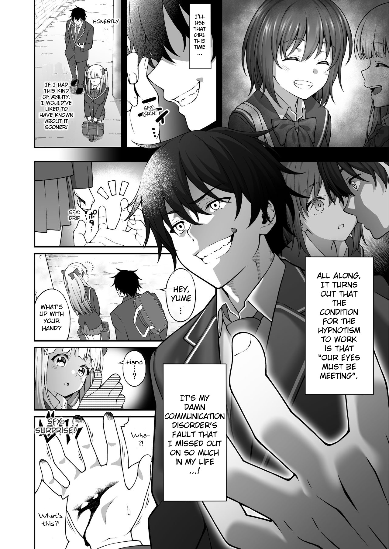 Thanks to Hypnotism, I had my Huge-Breasted Highschooler Childhood Best Friend in the Palm of my Hands page 45