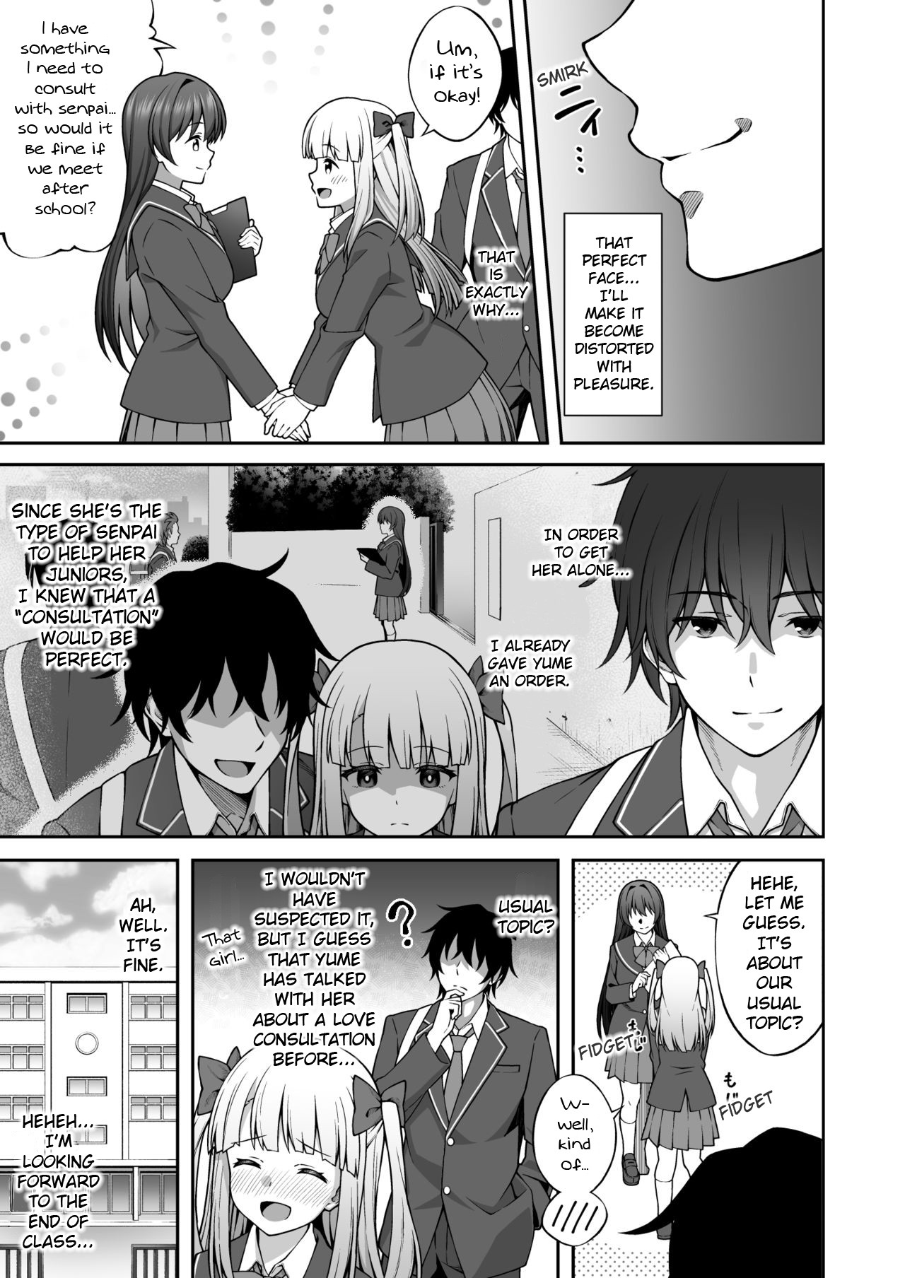 Thanks to Hypnotism, I Had the Serious-Looking Student Council President in the Palm of My Hands page 6