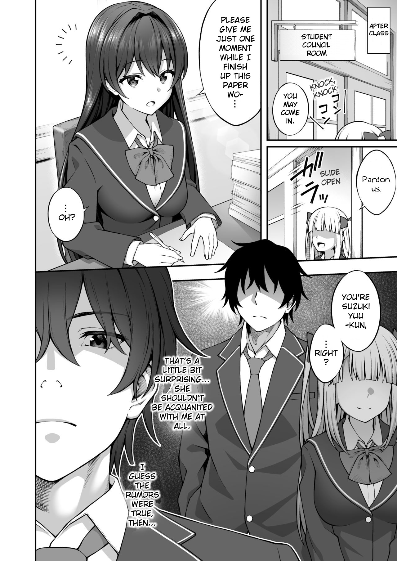 Thanks to Hypnotism, I Had the Serious-Looking Student Council President in the Palm of My Hands page 7
