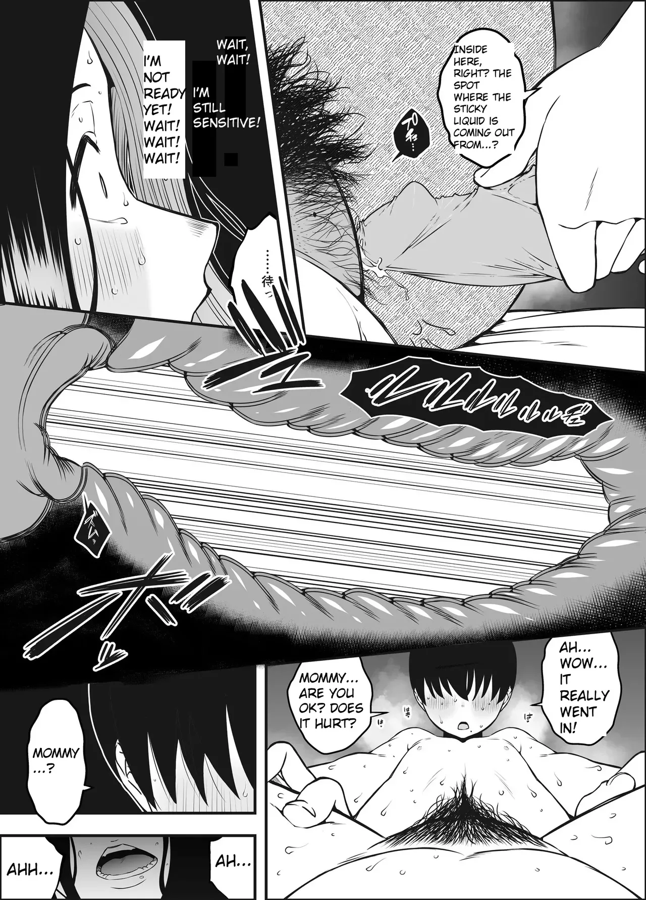 Thanks to my son, I've come to love sex. page 35