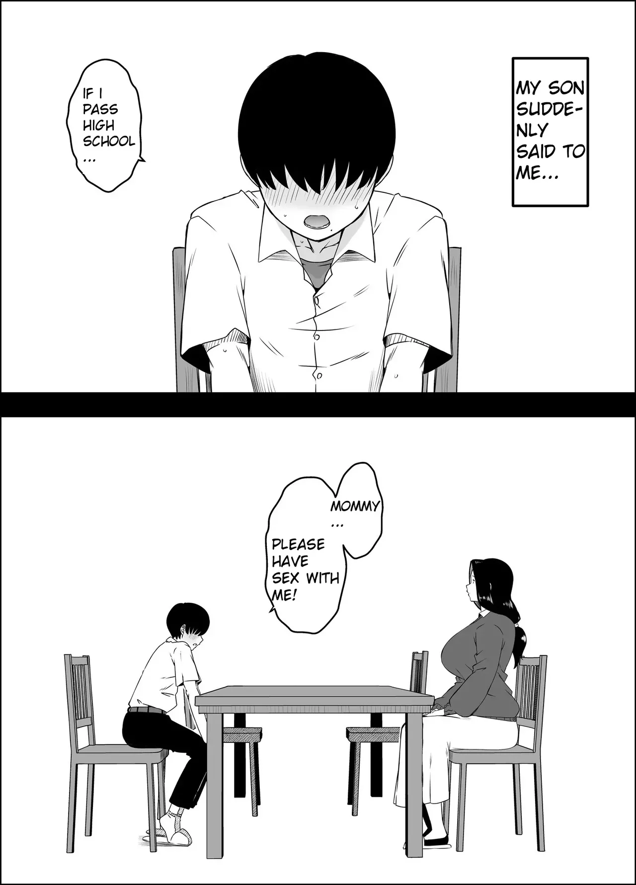 Thanks to my son, I've come to love sex. page 5