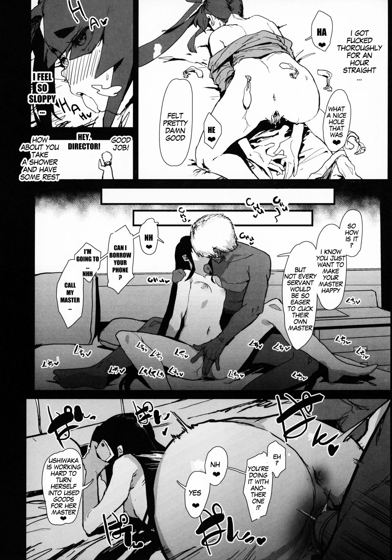 That Book Where Master Forces His Beloved Ushiwakamaru to Star in a Netorase Adult Video page 9