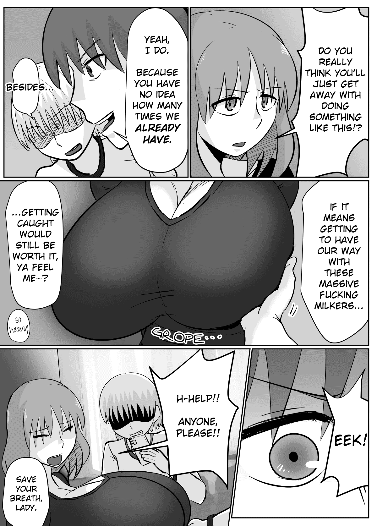 That Day, A Housewife's Massive Tits Became A Sex Toy page 4