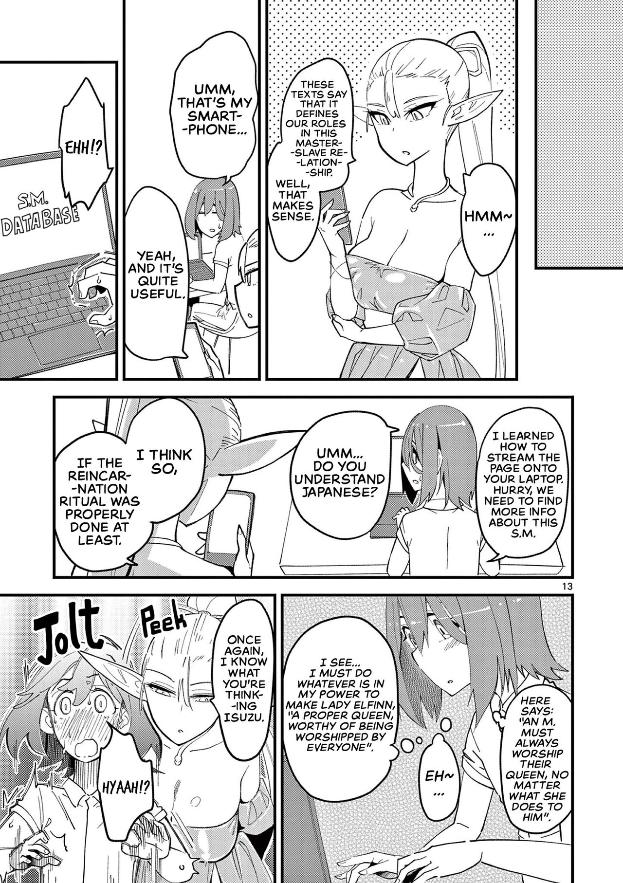 That Elf is My Queen! Ch. 2 Vol.1 page 13