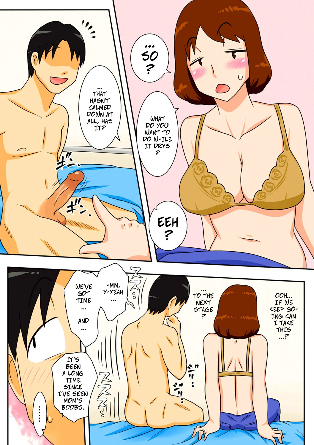 That's Why 1: I Begged Mom To Fuck Me page 12