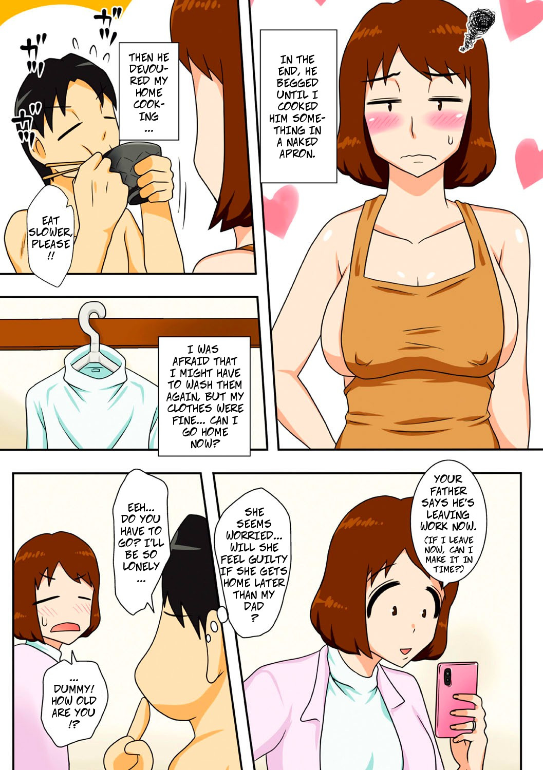 That's Why 1: I Begged Mom To Fuck Me page 19