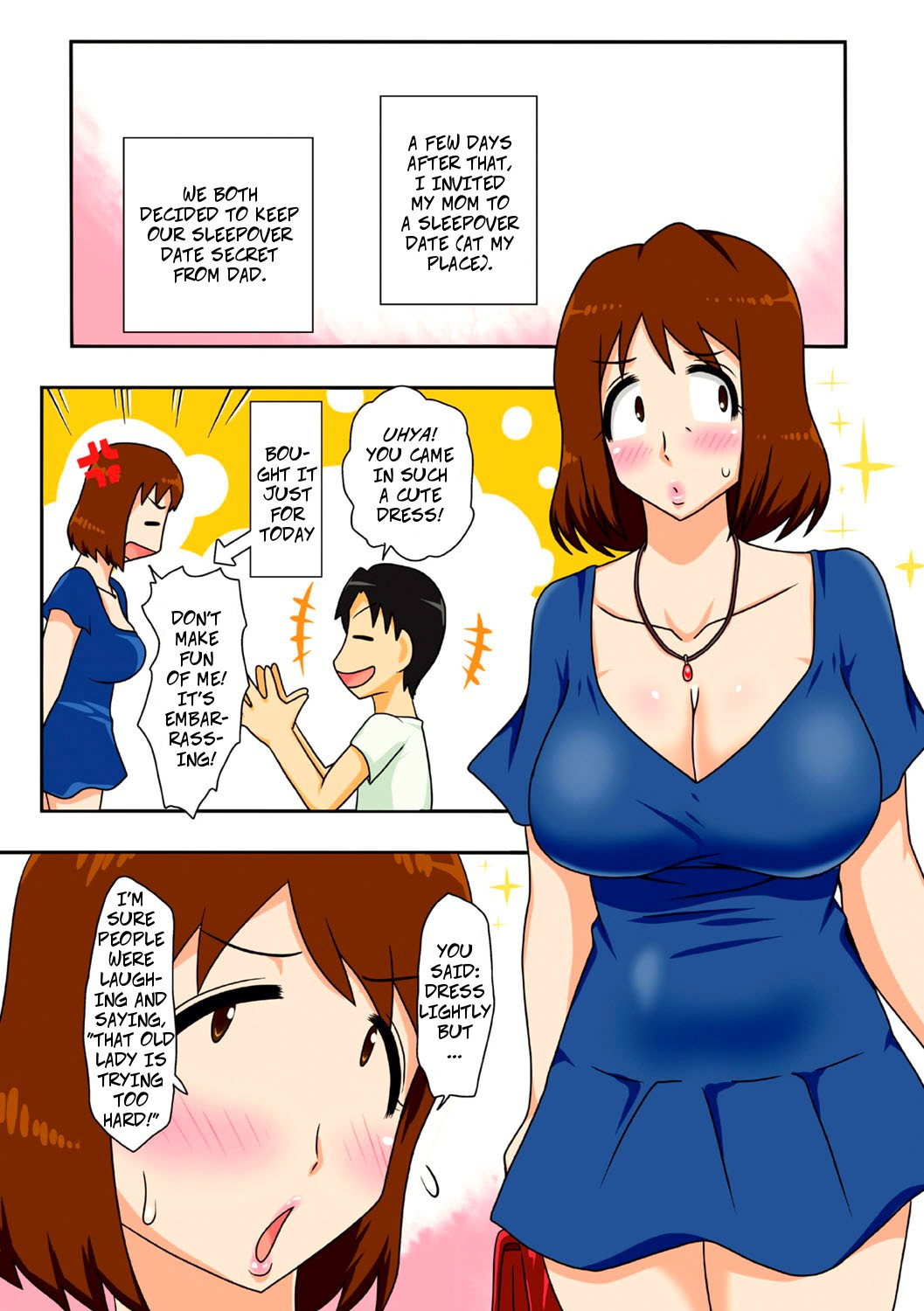 That's Why 1: I Begged Mom To Fuck Me page 22