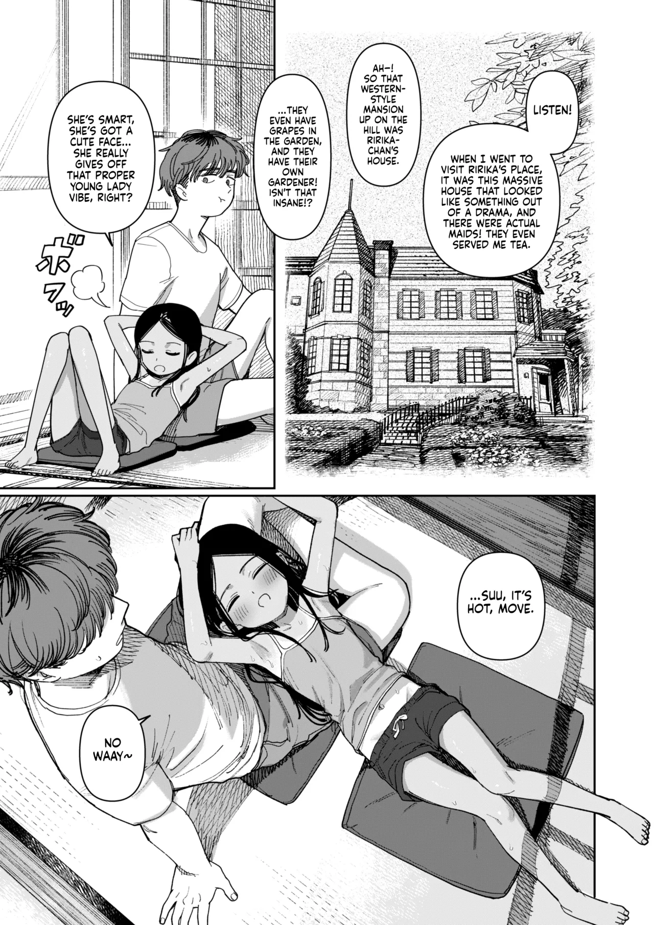 That Summer, A Secret Confiture. Secret Summer Days With Suu and Ririka page 38