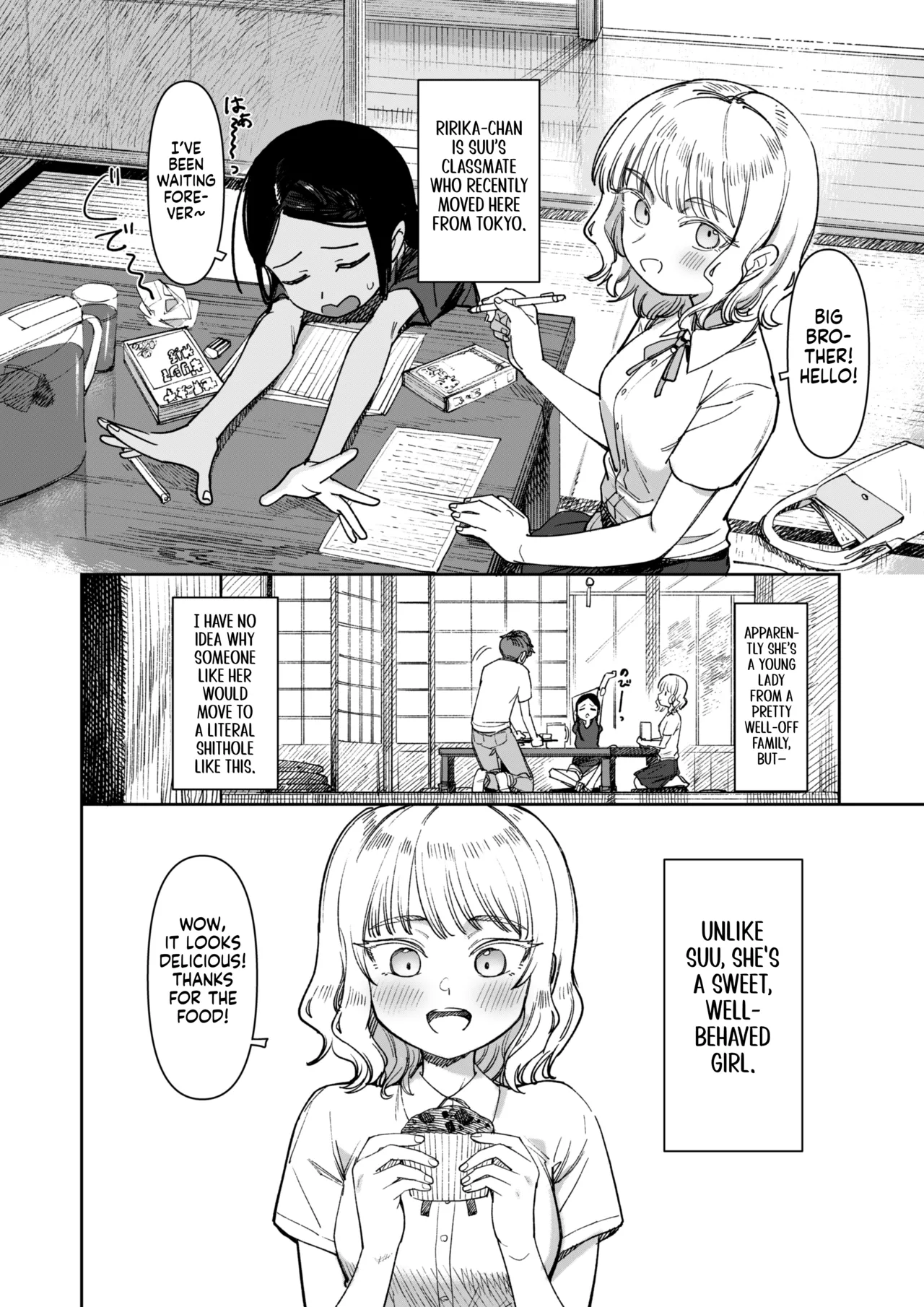 That Summer, A Secret Confiture. Secret Summer Days With Suu and Ririka page 7