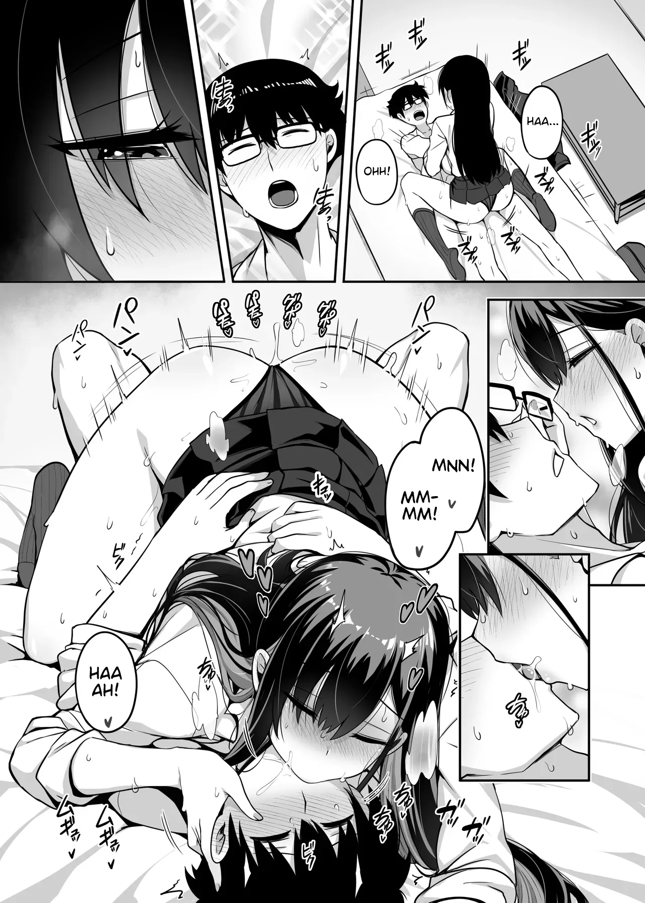 That time Gal from my class came over and we tried out A Hunting Game together. page 25