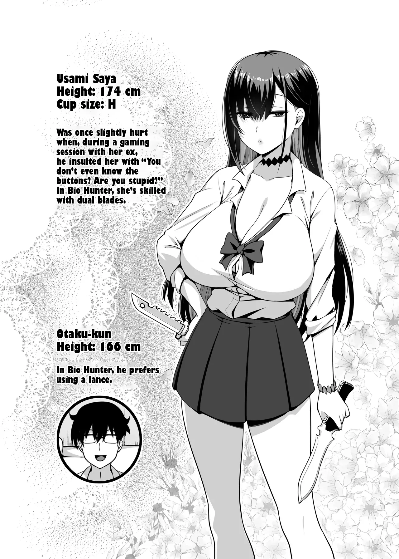 That time Gal from my class came over and we tried out A Hunting Game together. page 32