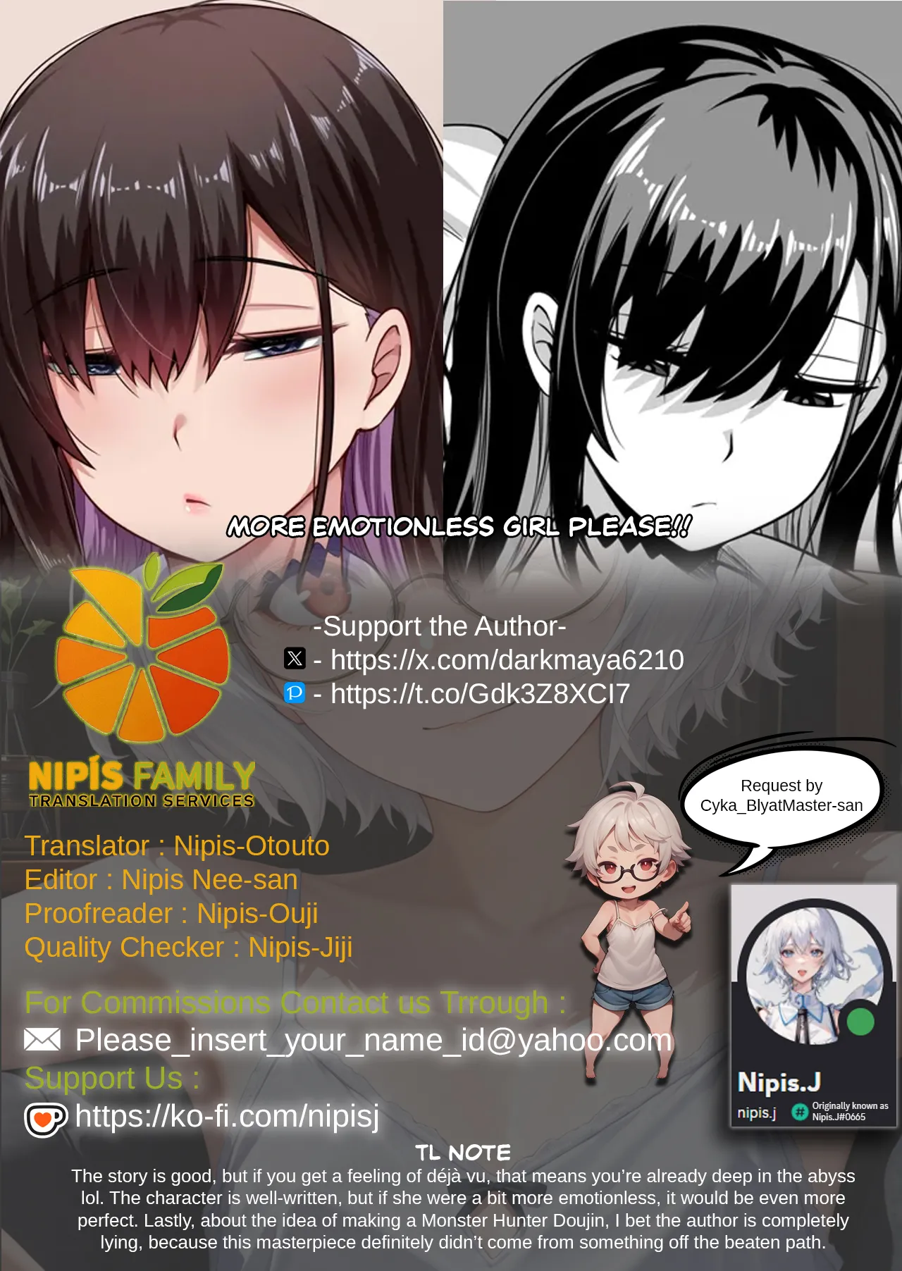 That time Gal from my class came over and we tried out A Hunting Game together. page 34