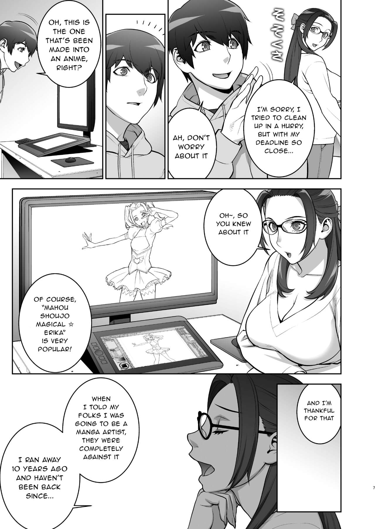 That Time I Saw My Aunt Masturbating in a Cosplay She’s Too Old For page 6