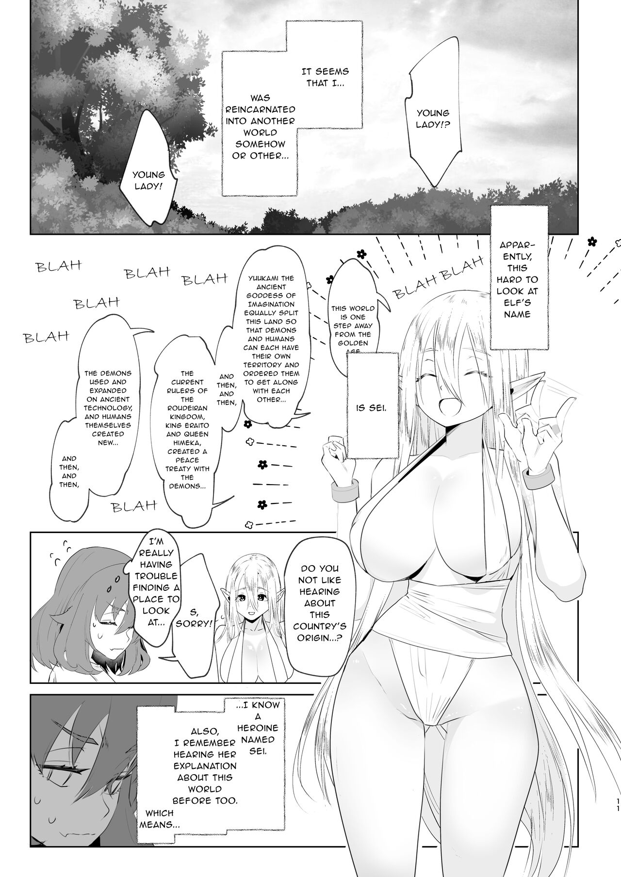That Time I Was Reborn as a FUTANARI Heroine in Another World page 10