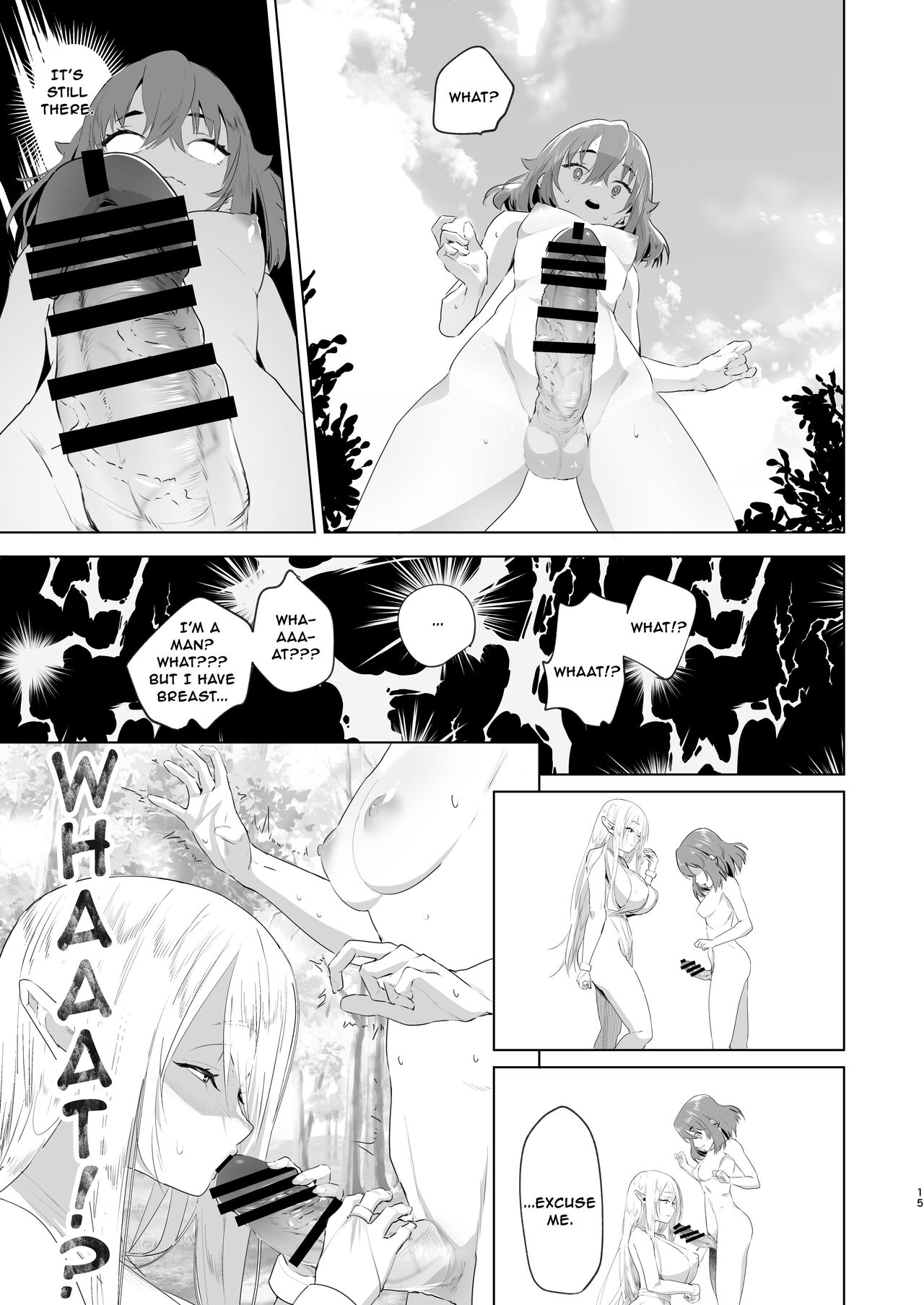 That Time I Was Reborn as a FUTANARI Heroine in Another World page 14