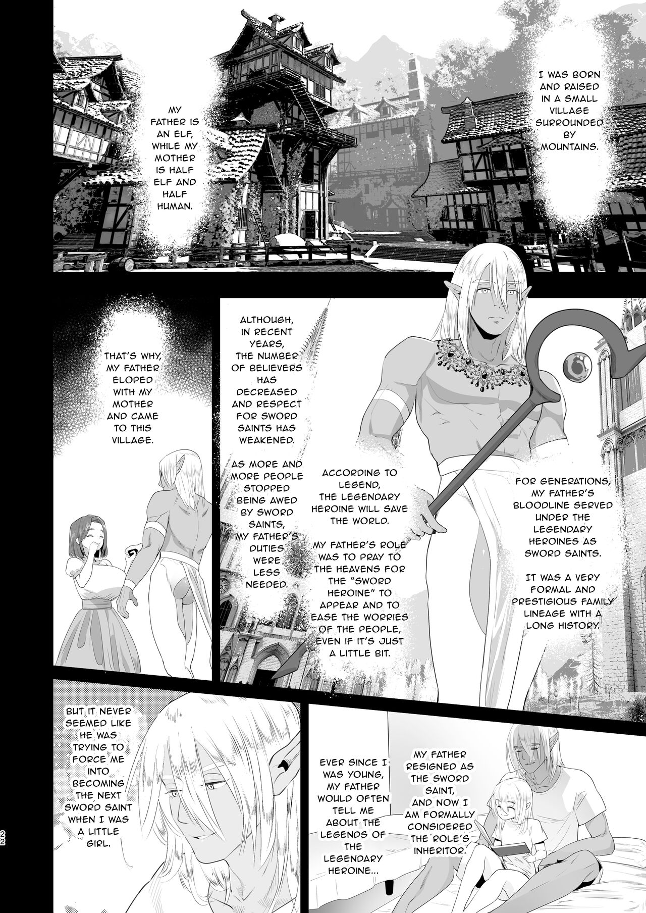 That Time I Was Reborn as a FUTANARI Heroine in Another World page 21