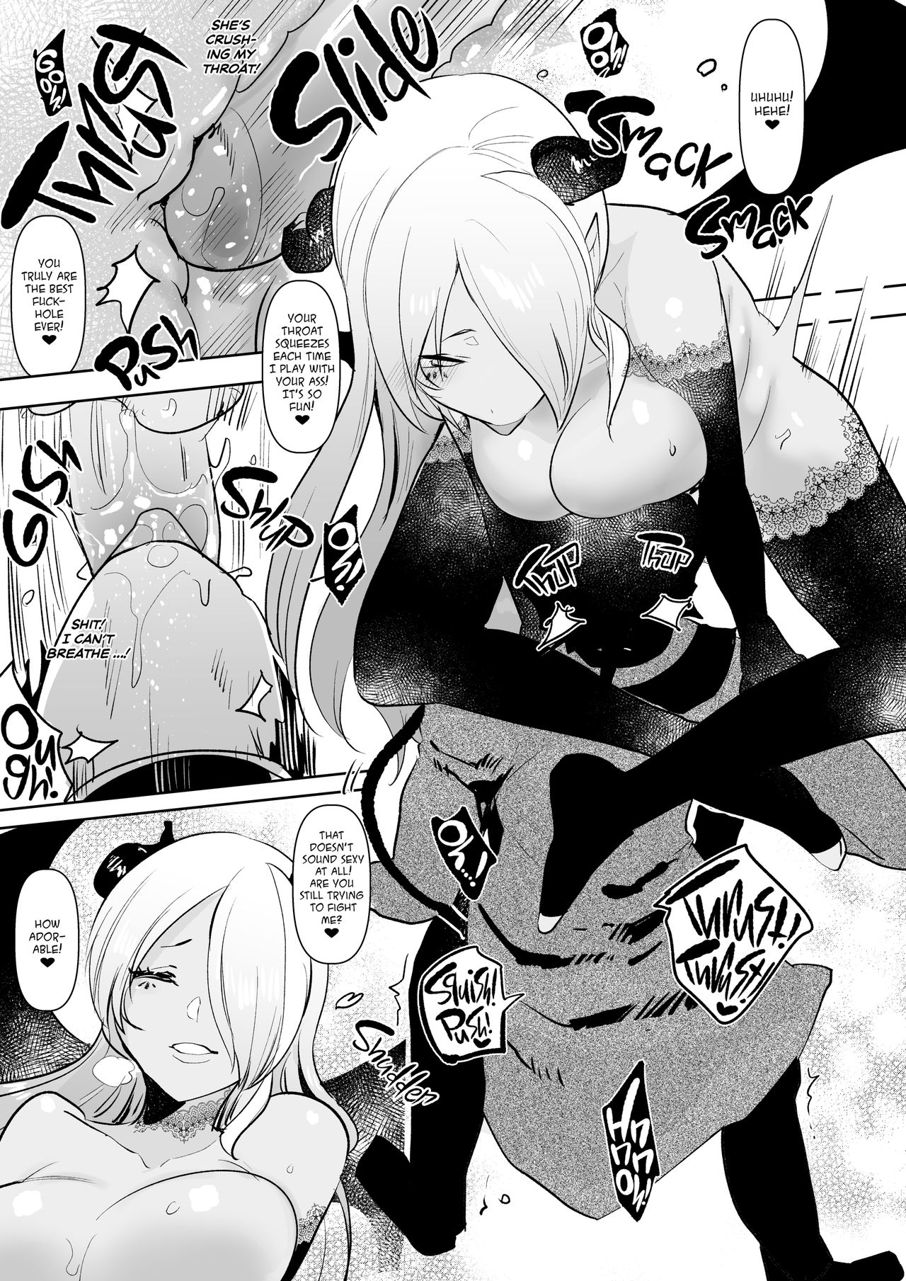 That Time When I, an Exorcist, Lost to Futanari Demon Cock... page 15