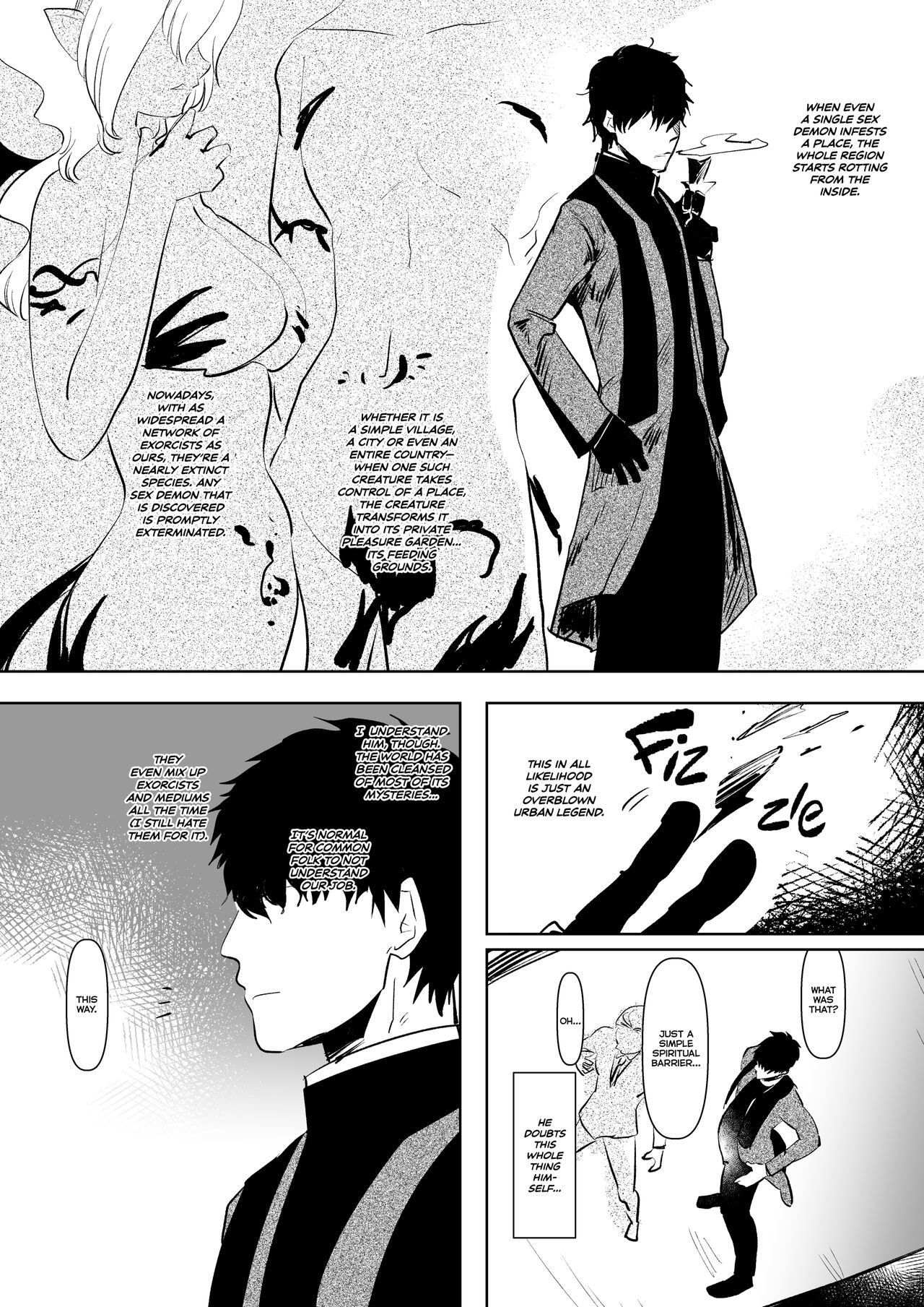 That Time When I, an Exorcist, Lost to Futanari Demon Cock... page 5
