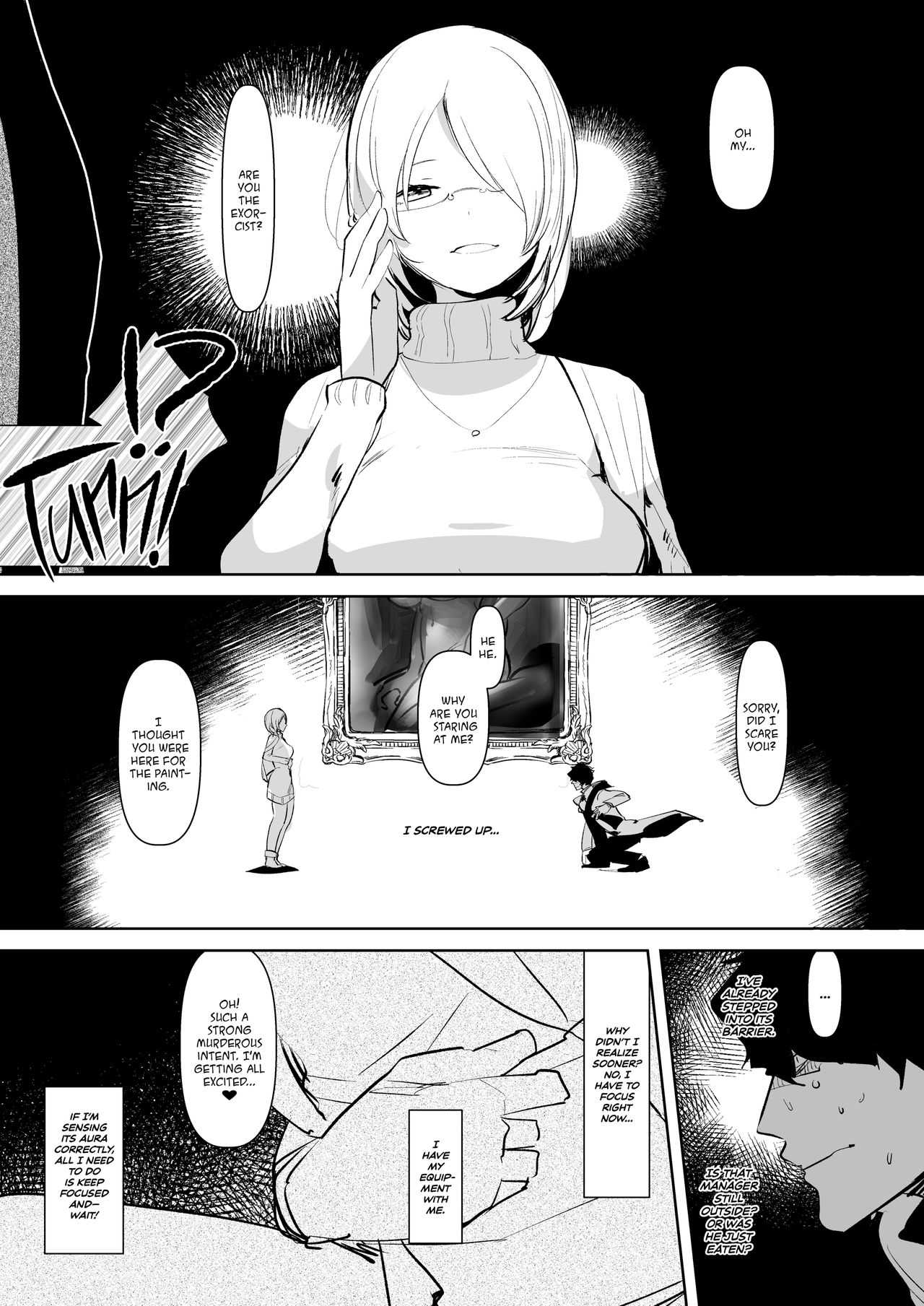 That Time When I, an Exorcist, Lost to Futanari Demon Cock... page 7