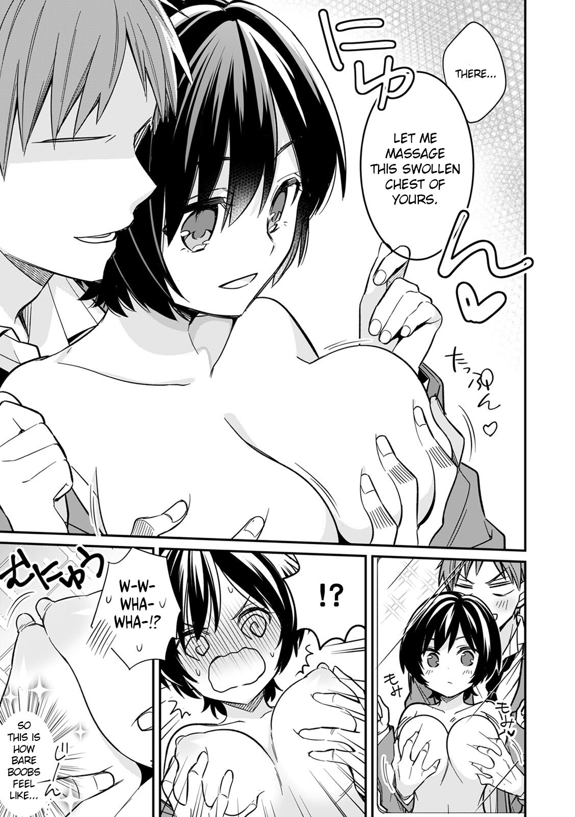 "That Tingling Down There Won't Stop...!" What if I get caught!? A Girl With Big Tits Being Assaulted in a Packed Train 1 page 15