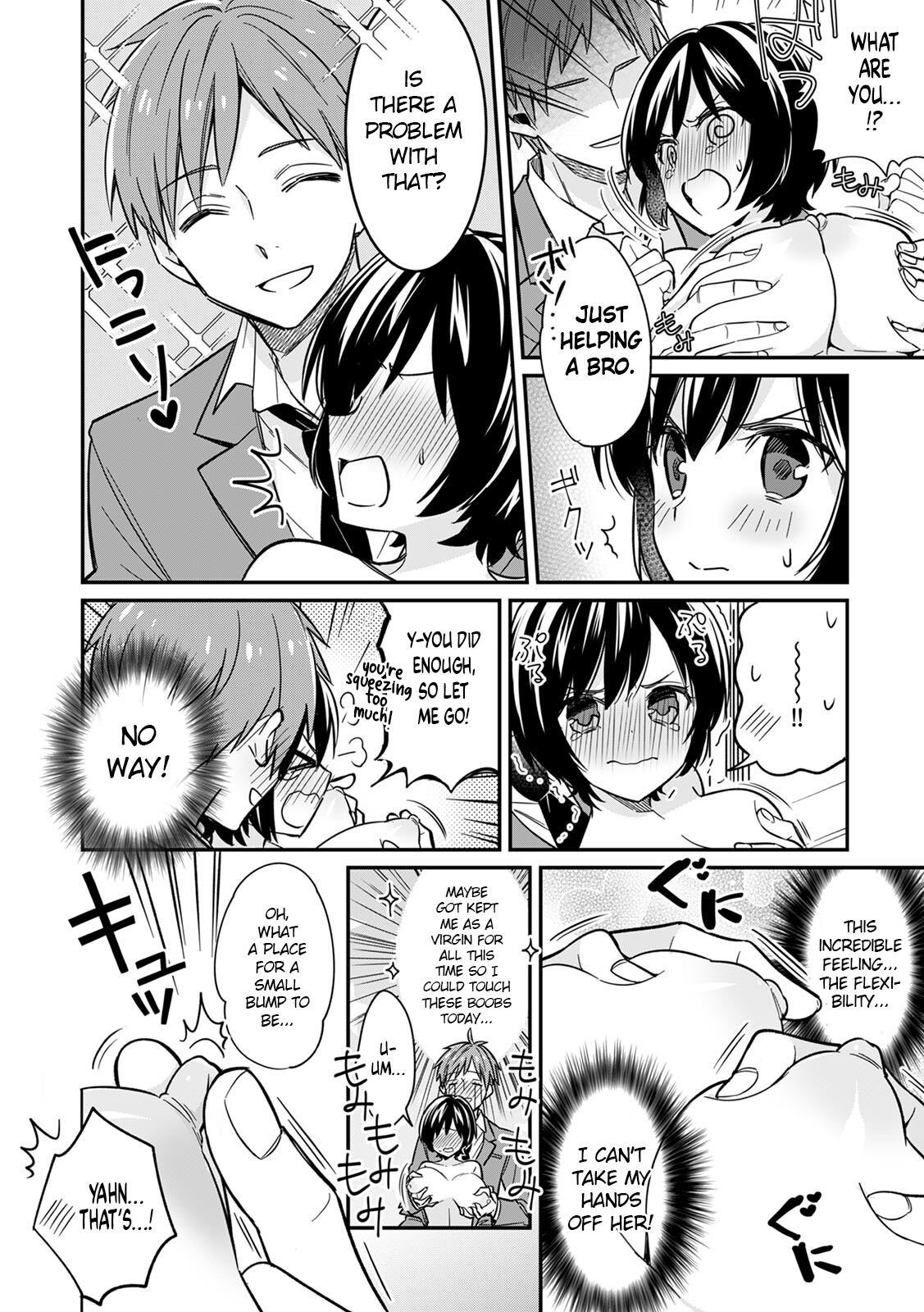 "That Tingling Down There Won't Stop...!" What if I get caught!? A Girl With Big Tits Being Assaulted in a Packed Train 1 page 16