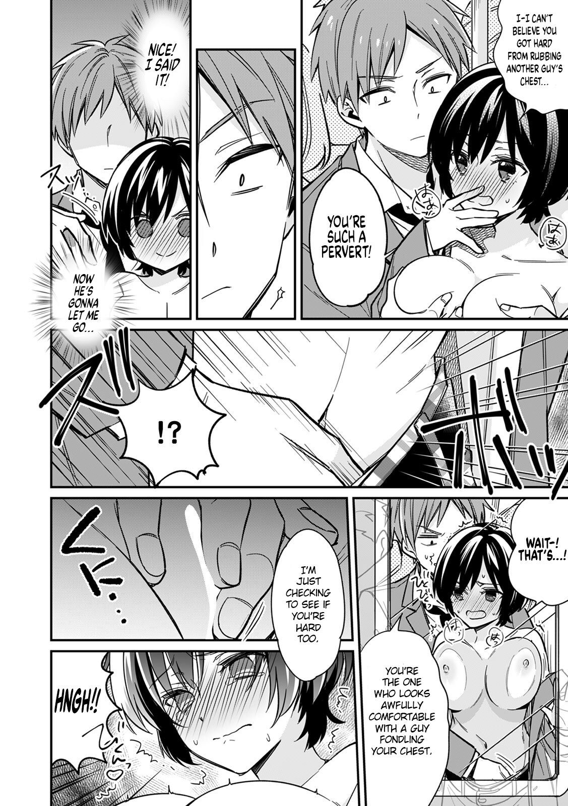 "That Tingling Down There Won't Stop...!" What if I get caught!? A Girl With Big Tits Being Assaulted in a Packed Train 1 page 18