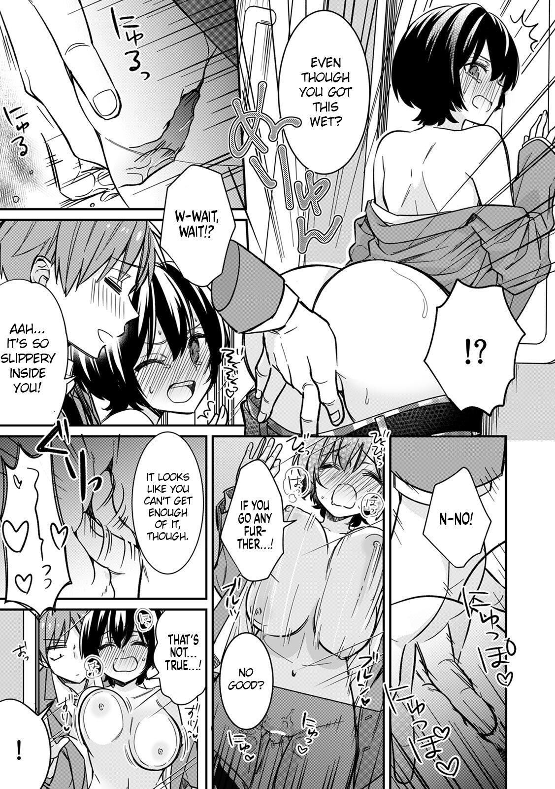 "That Tingling Down There Won't Stop...!" What if I get caught!? A Girl With Big Tits Being Assaulted in a Packed Train 1 page 21