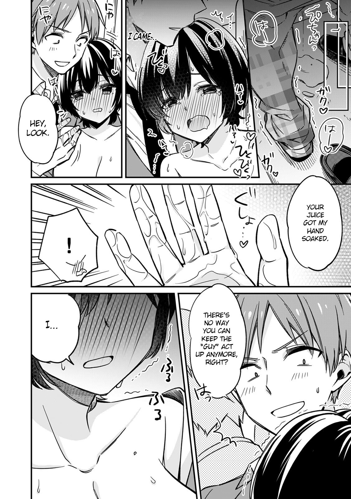 "That Tingling Down There Won't Stop...!" What if I get caught!? A Girl With Big Tits Being Assaulted in a Packed Train 1 page 24
