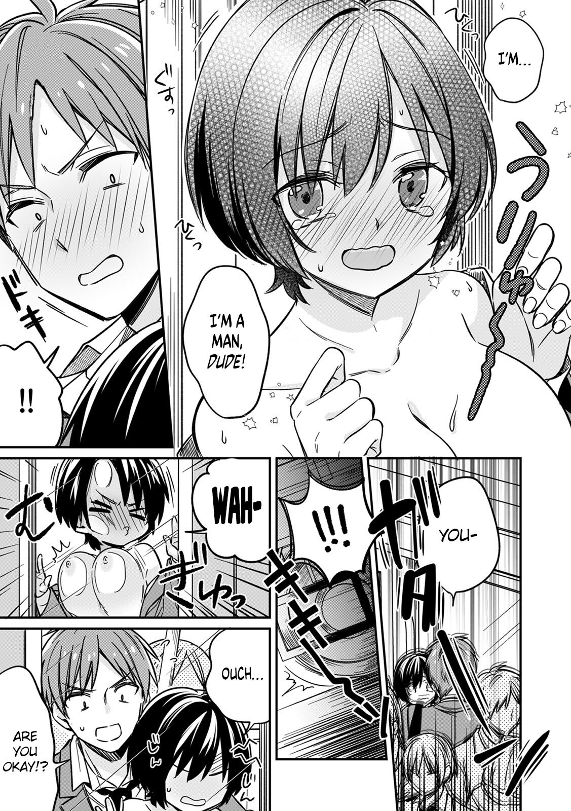"That Tingling Down There Won't Stop...!" What if I get caught!? A Girl With Big Tits Being Assaulted in a Packed Train 1 page 25