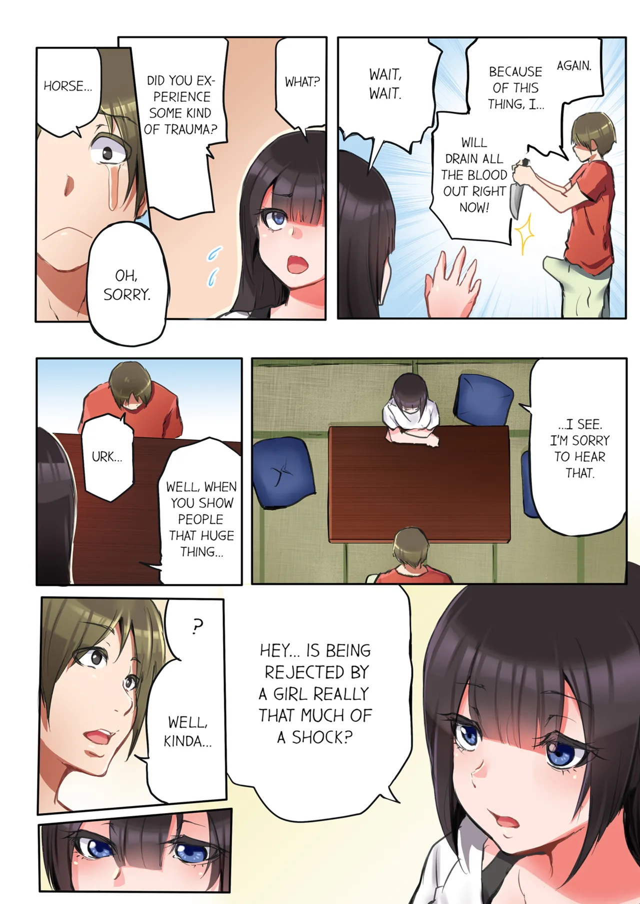 That Won't Fit...! All Night Sex with the Biggest Cock Vol.1-3 page 51